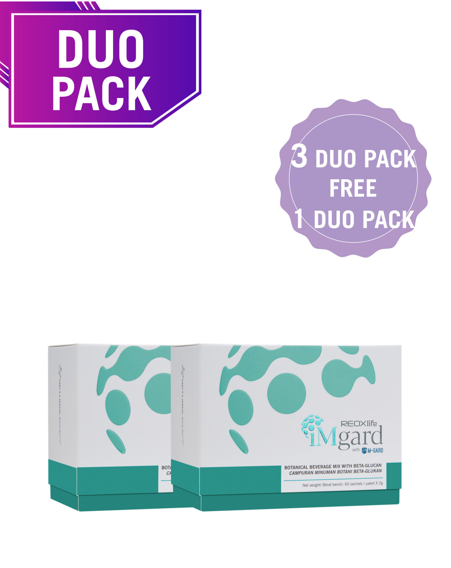 REOXlife Imgard DUO PACK (3 FREE 1)